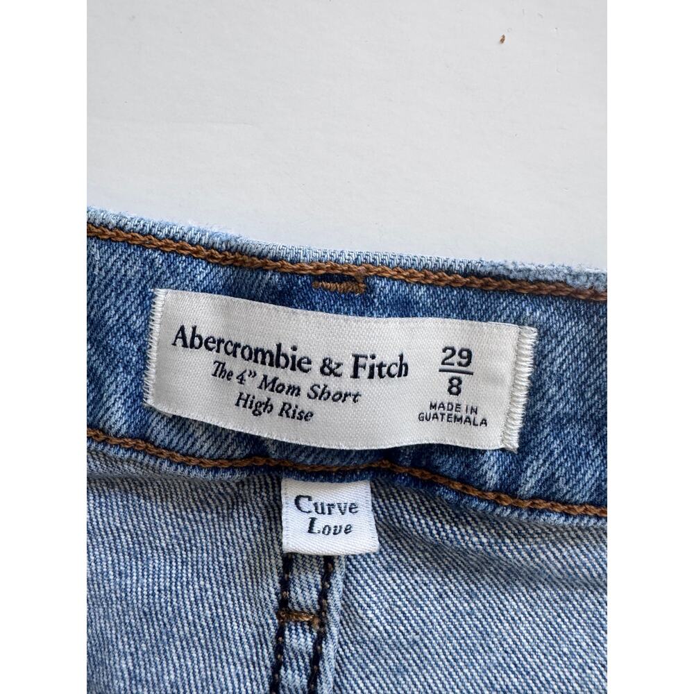 Abercrombie & Fitch The 4” Mom Short High Rise Curve Love - Picture 5 of 8